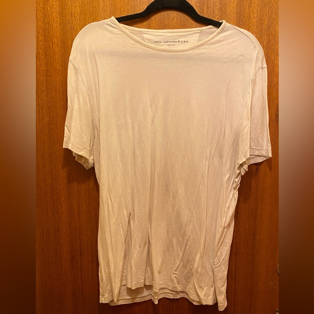 Varvatos L light classic white tee